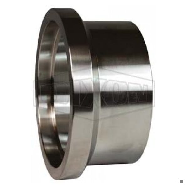 Heavy Wall Tank Weld Ferrule, 2-1/2 in Nominal, Female I-Line End Style, 316L Stainless Steel